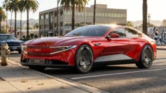 Kia EV8 rendering