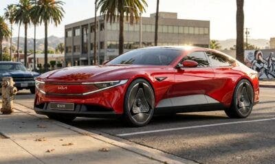 Kia EV8 rendering