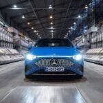 mercedes cla, alluminio riciclato