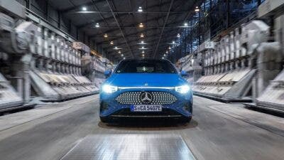 mercedes cla, alluminio riciclato