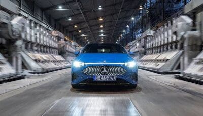 mercedes cla, alluminio riciclato