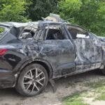 Missile balistico vs Volkswagen Touareg