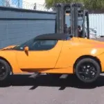 tesla Roadster, container