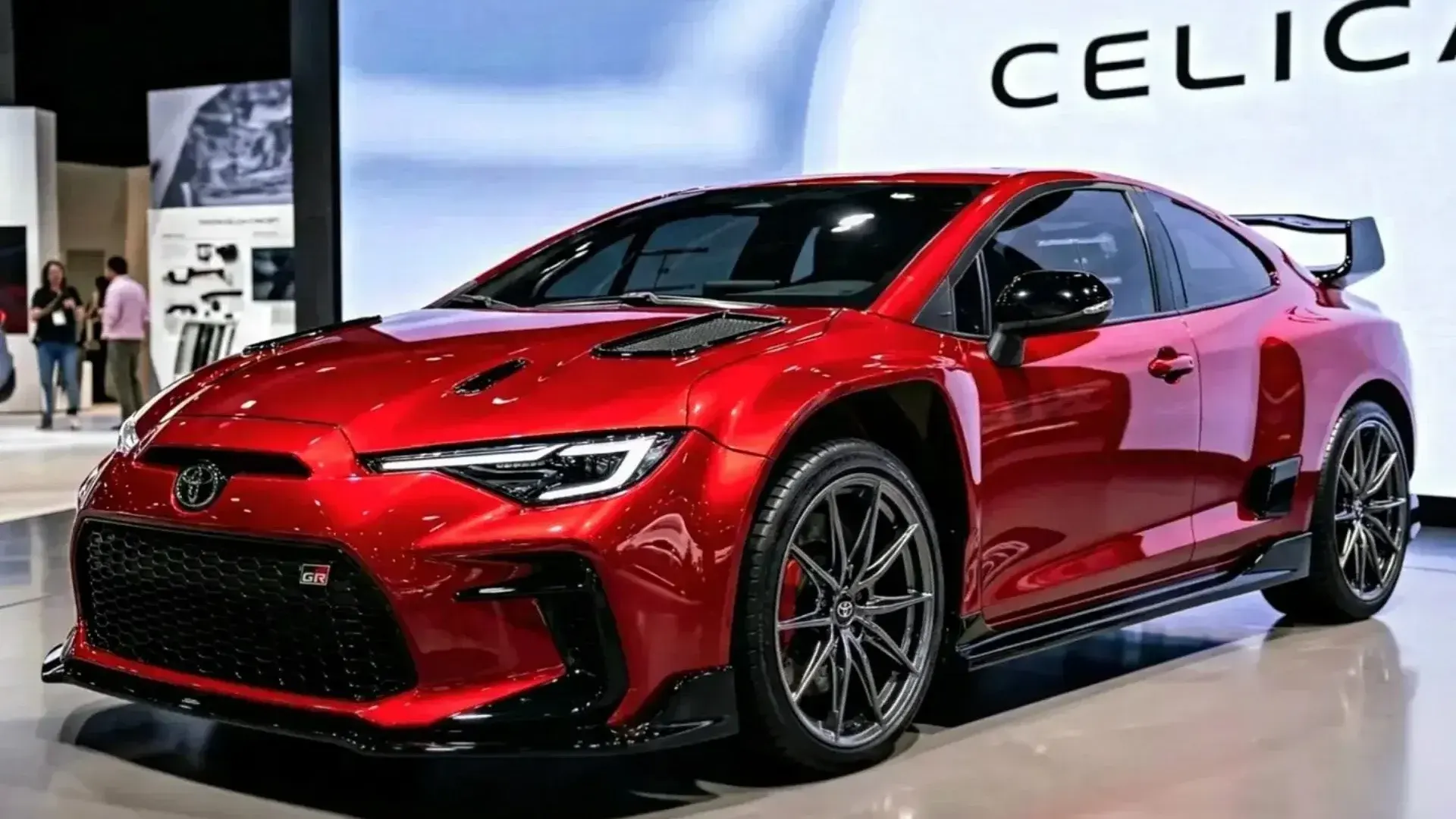 render toyota celica