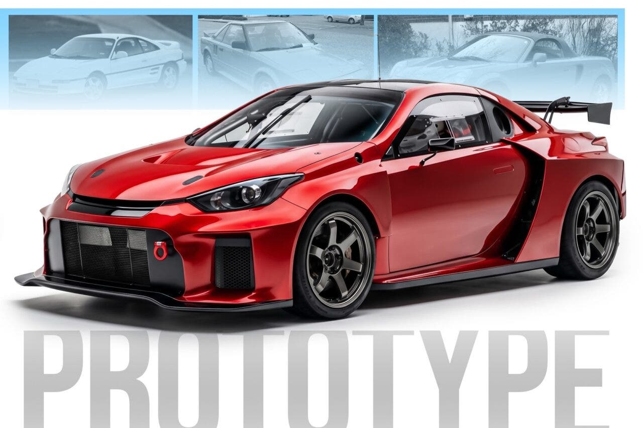 toyota GR MR2 render