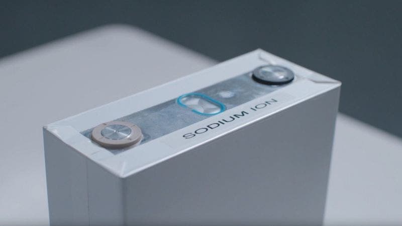 Batterie auto elettriche sodio