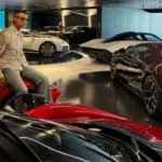 Cristiano Ronaldo, garage