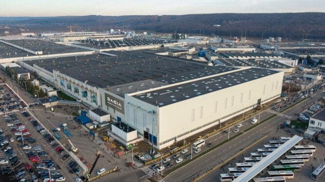 fabbrica dacia, romania