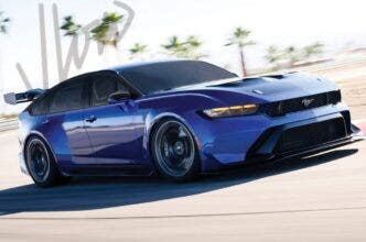 ford mustang mach 4 render