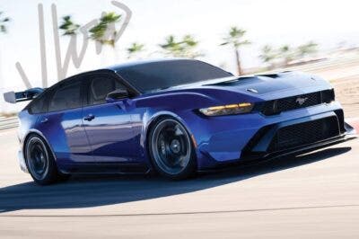 ford mustang mach 4 render