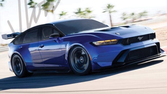 ford mustang mach 4 render