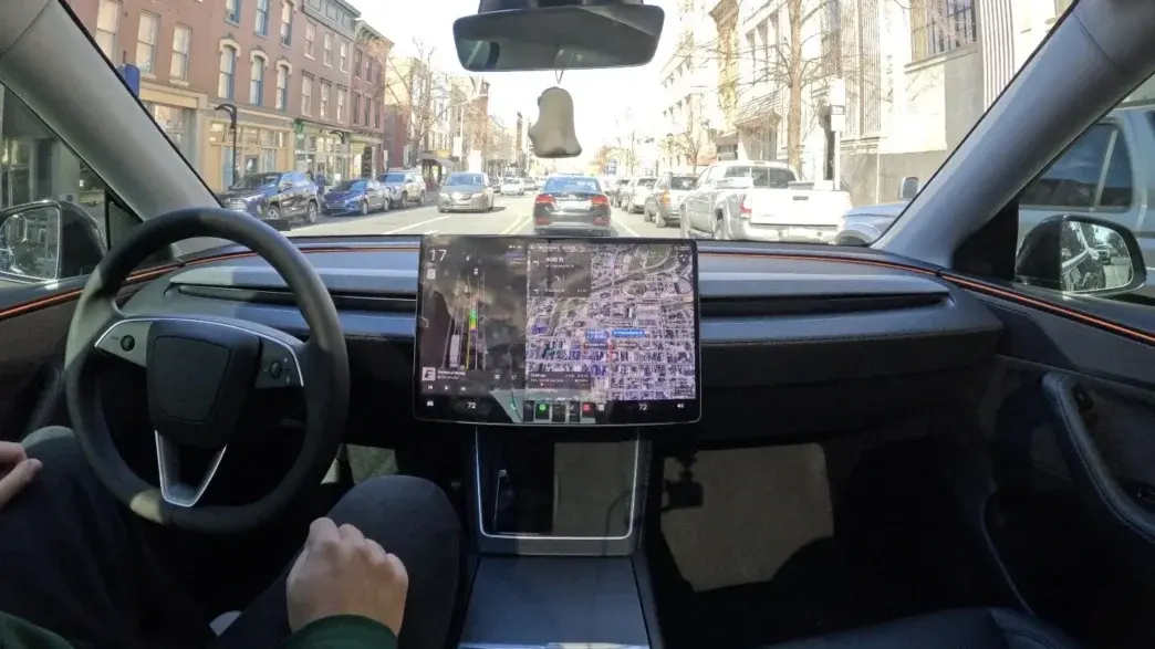 FSD, full self driving Tesla
