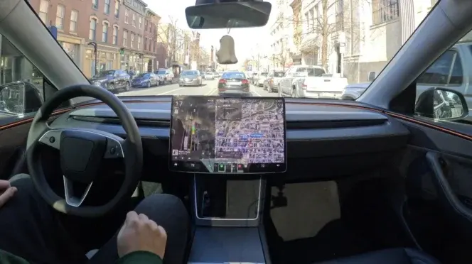 FSD, full self driving Tesla