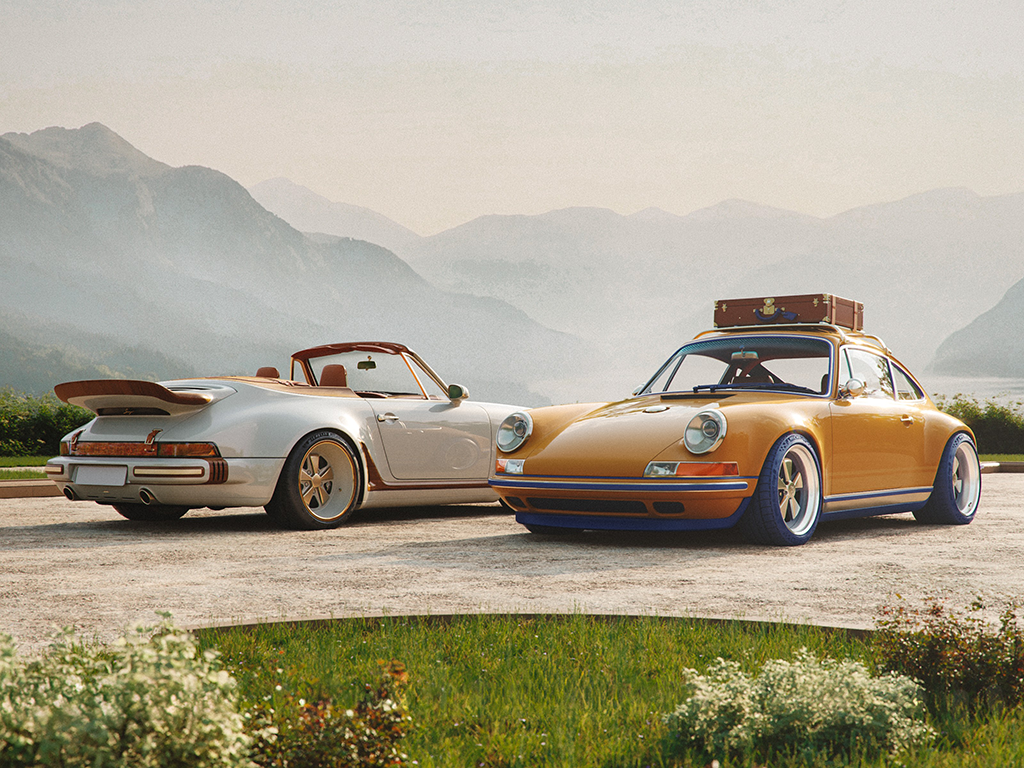 Porsche 911 louis vuitton singer