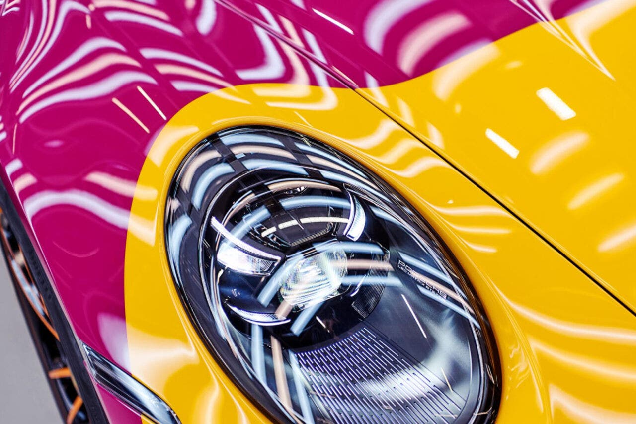 porsche, carrozzeria elettroforetica