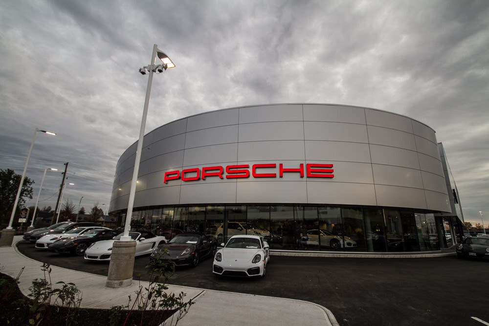 porsche showroom