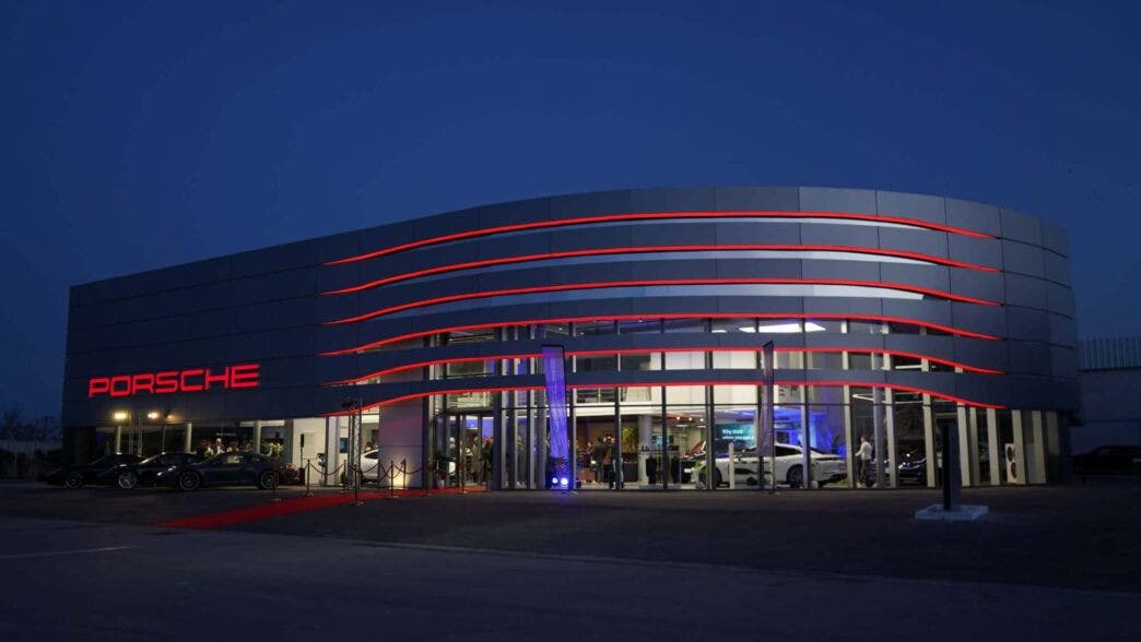 porsche showroom