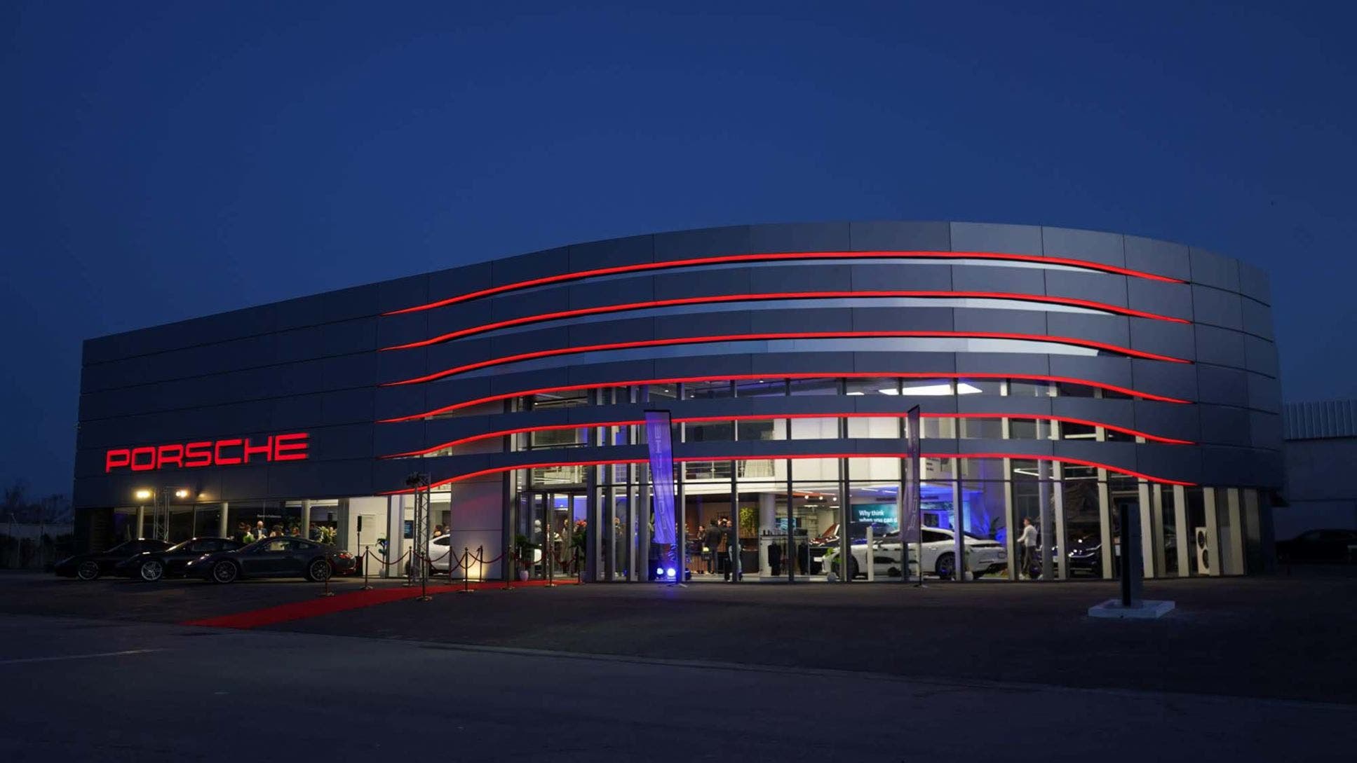 porsche showroom