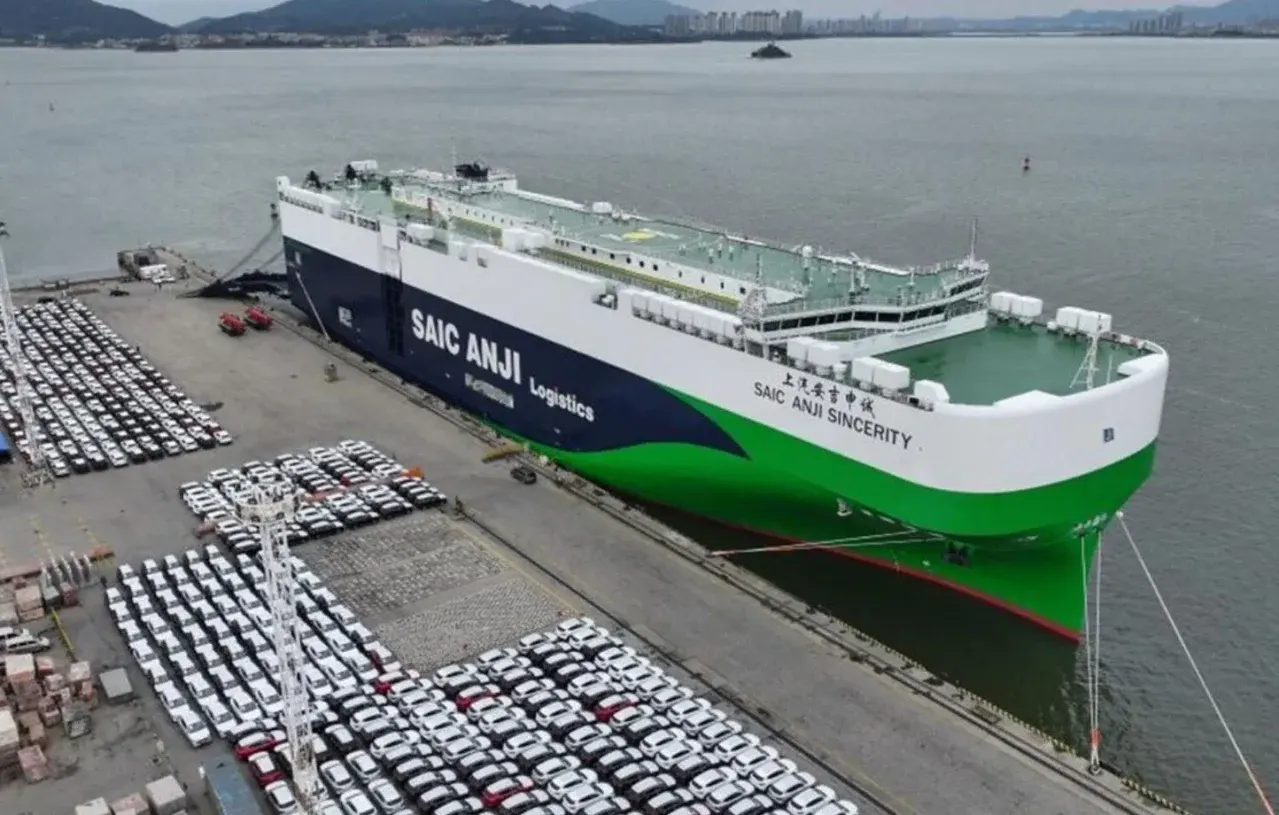 SAIC export auto cinese