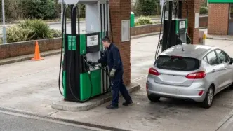 stazione benzina, regno unito