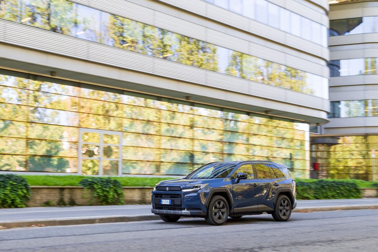Suzuki Across SUV exterior view