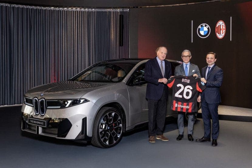BMW e AC Milan partnership
