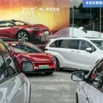 auto cinesi, showroom