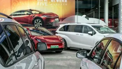 auto cinesi, showroom