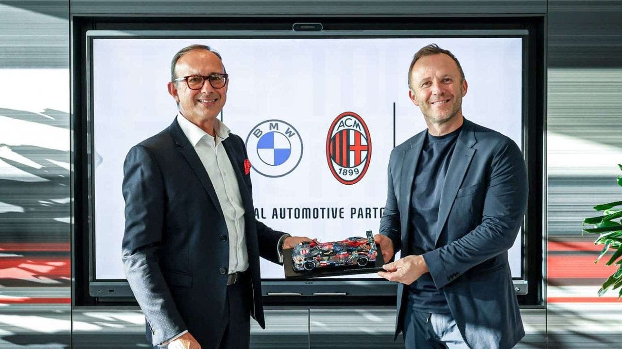 BMW e AC Milan partnership