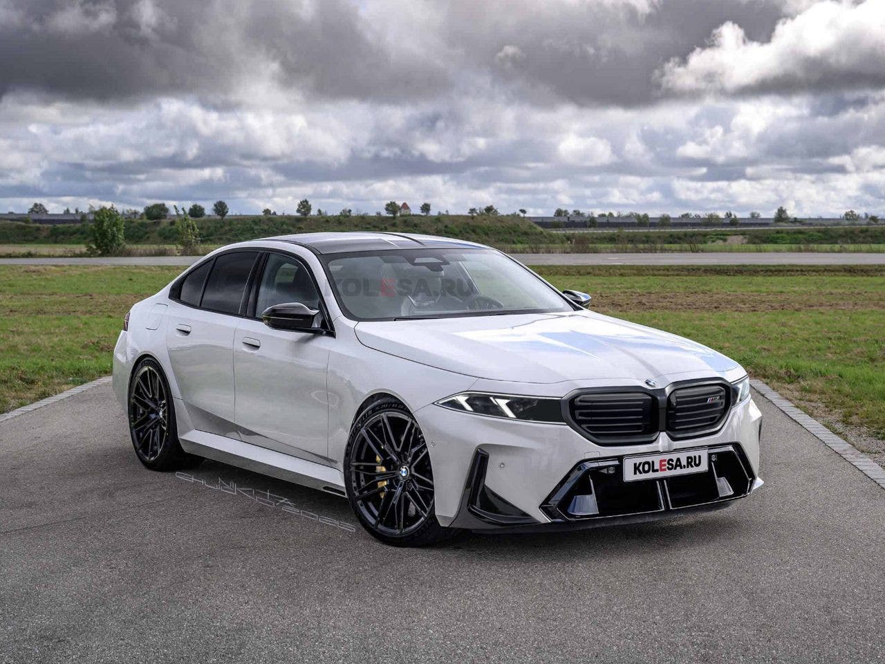 BMW M5 G90 restyling