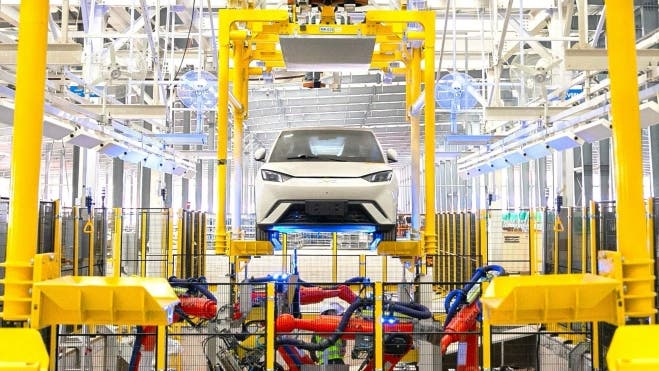 fabbrica in europa BYD