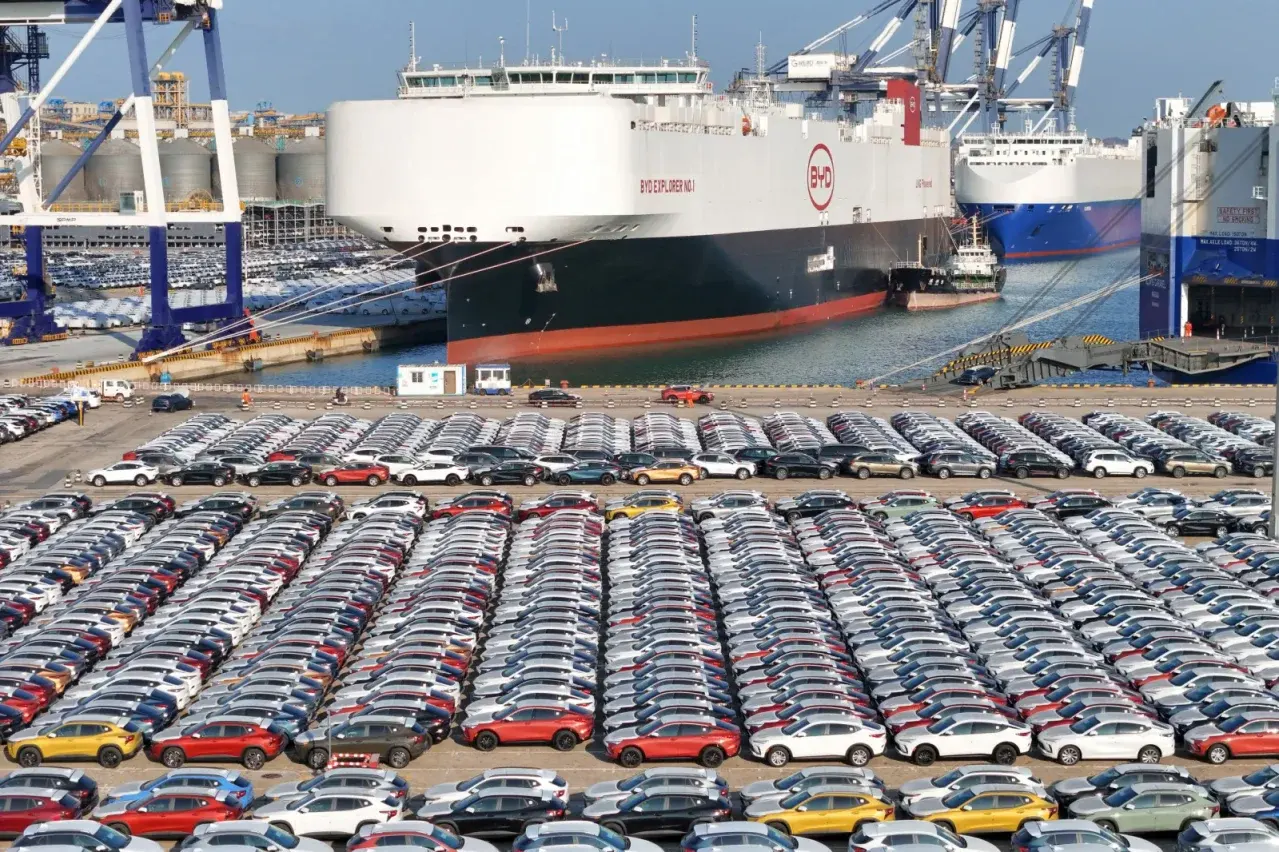 export auto dalla cina