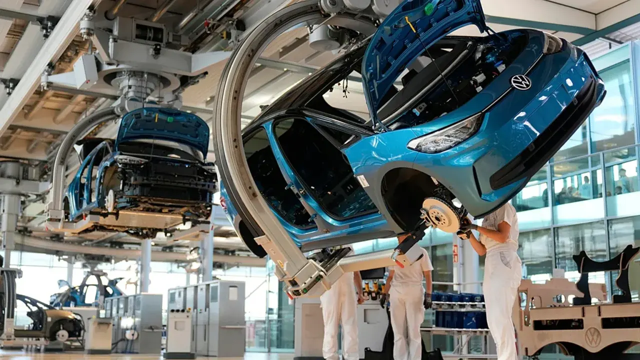 fabbrica auto Volkswagen in UE