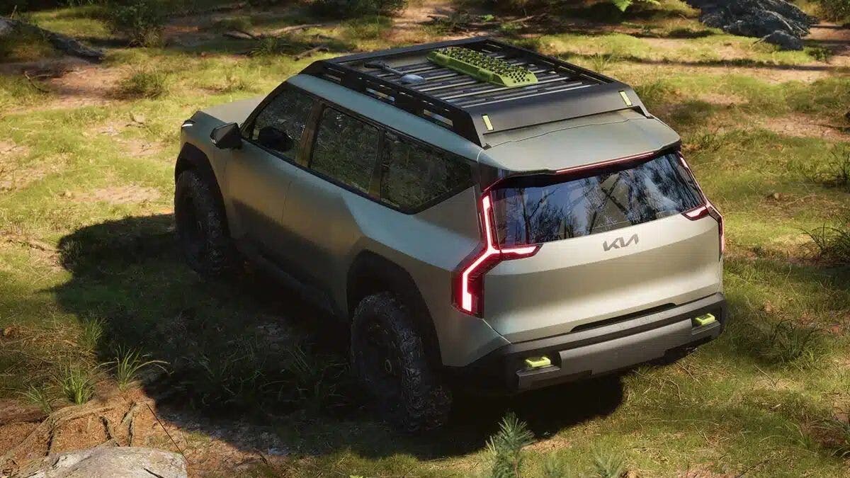Kia brevetta un EV9 fuoristrada: anticipazione su un futuro allestimento?