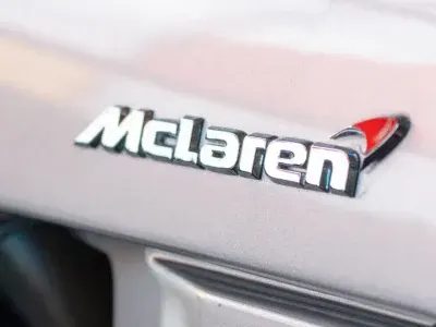 McLaren badge
