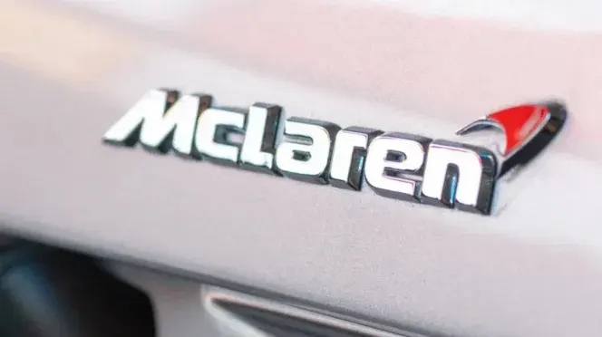 McLaren badge