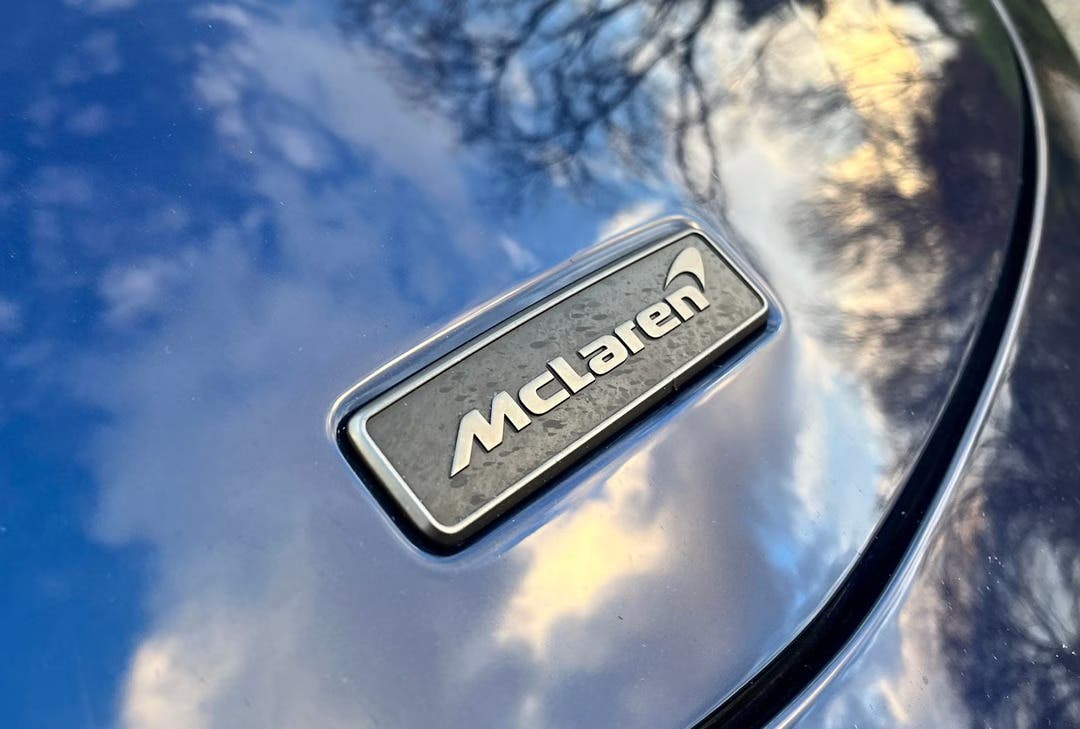 McLaren badge