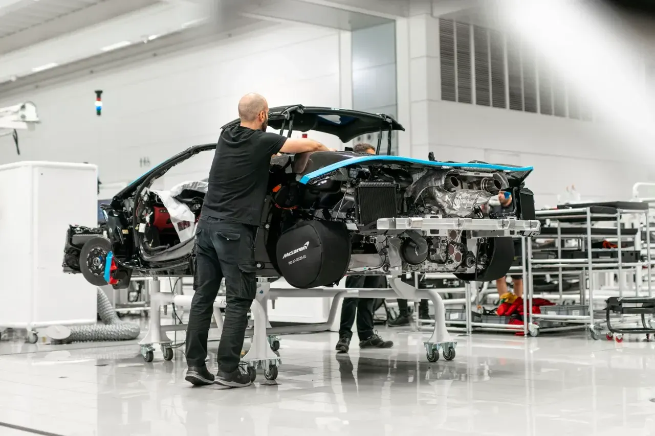 McLaren produzione