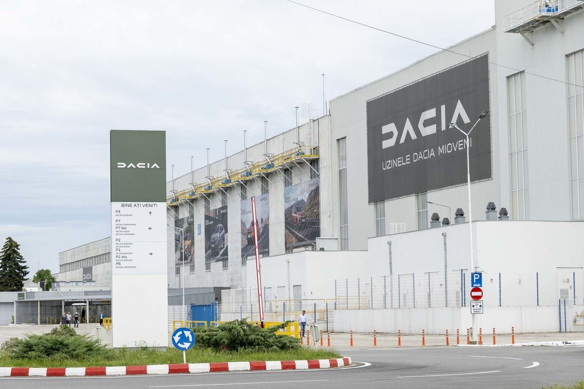 stabilimento Dacia di Mioveni