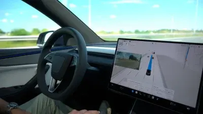 tesla fsd - full self driving