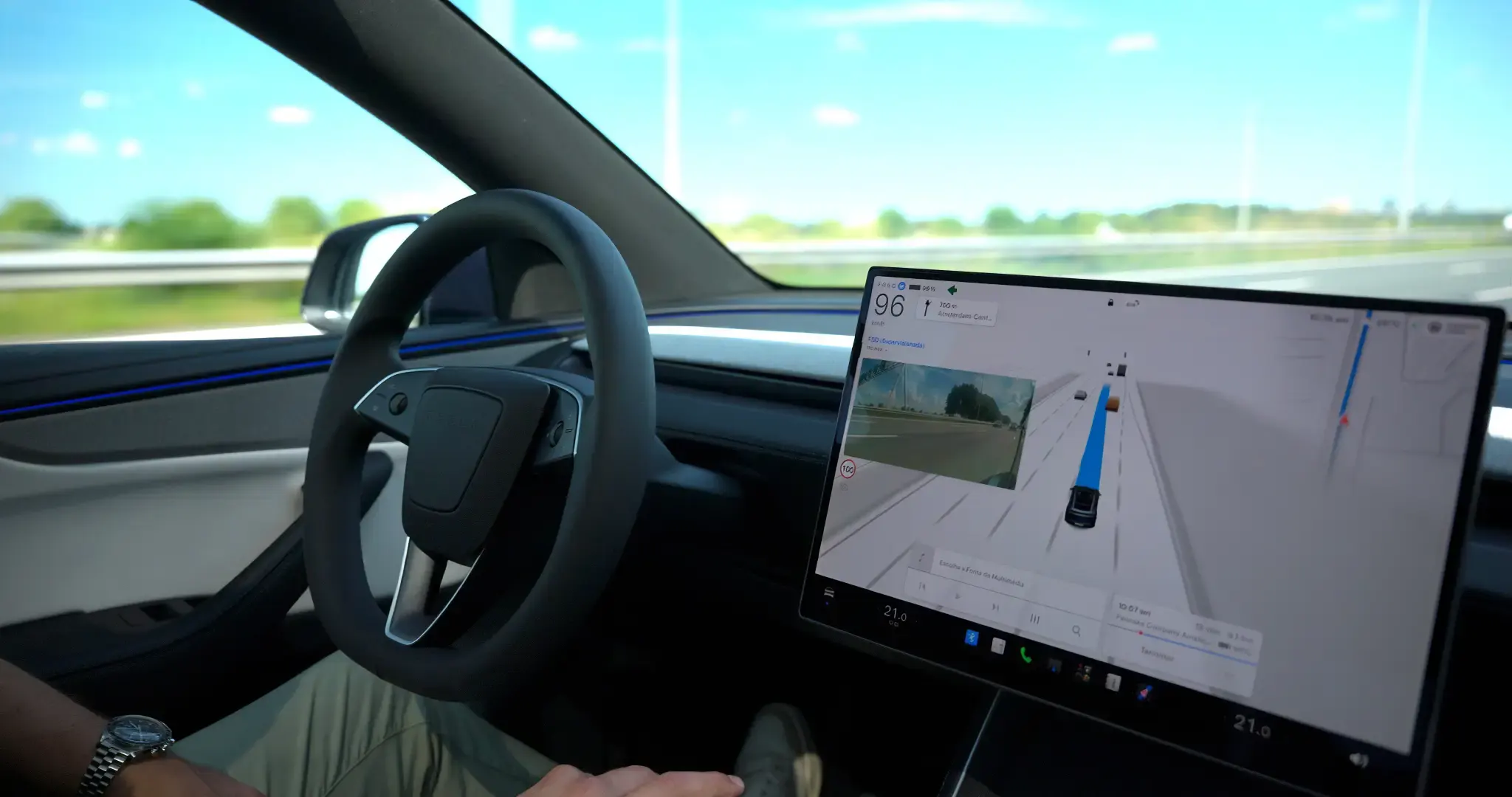 tesla fsd - full self driving