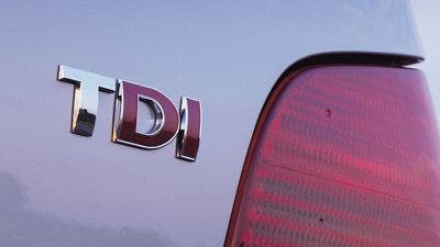 Volkswagen TDI badge
