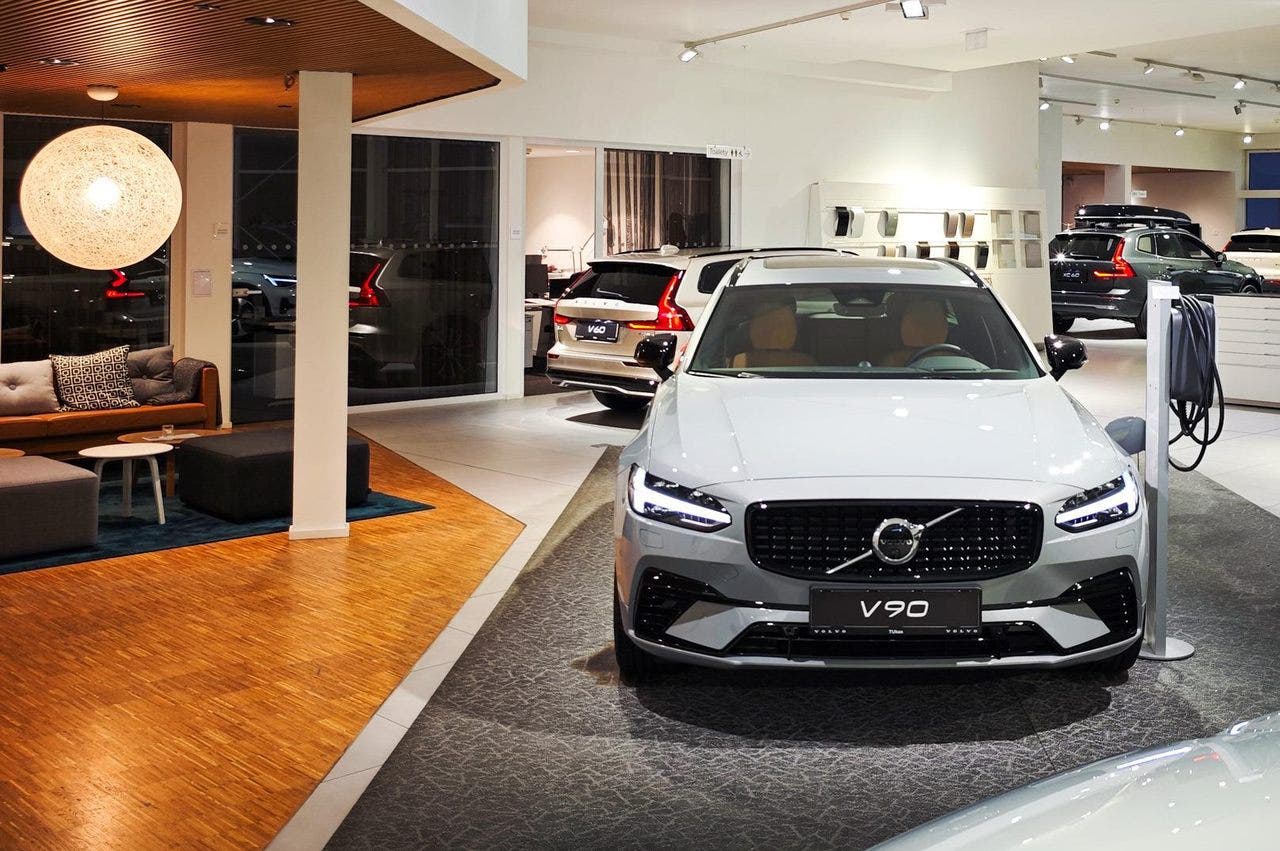 volvo showroom