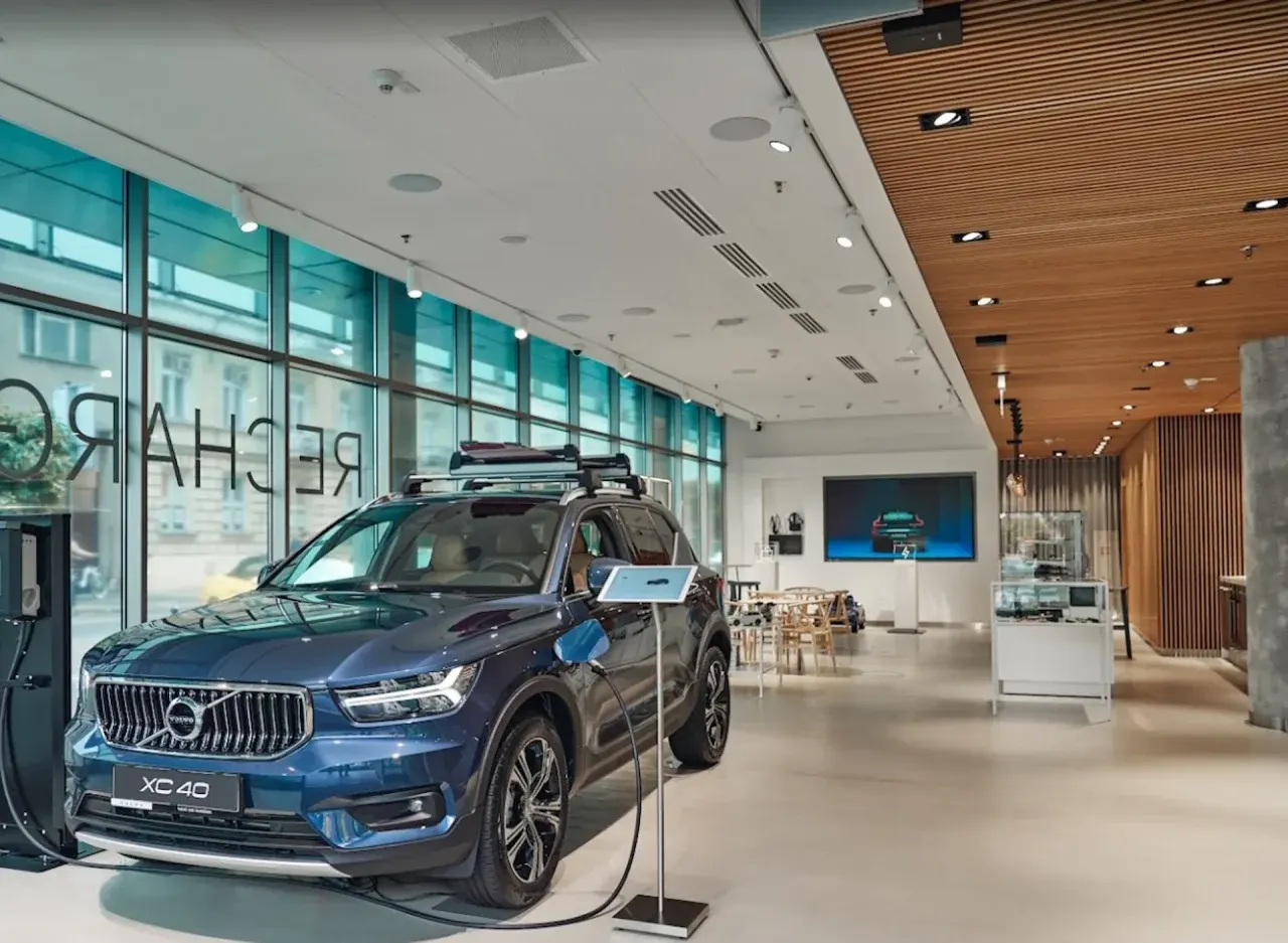 volvo showroom