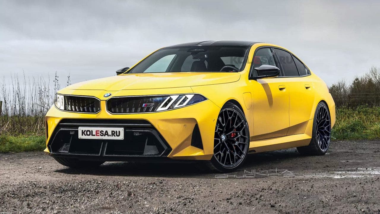 Render di BMW M5