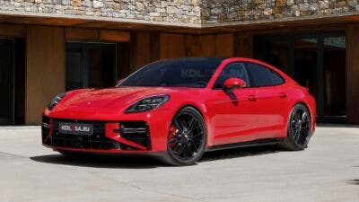 2028 porsche panamera render