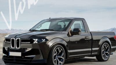 BMW pick-up render