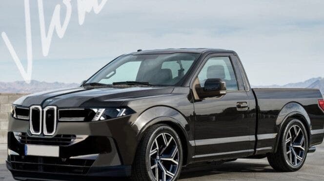 BMW pick-up render