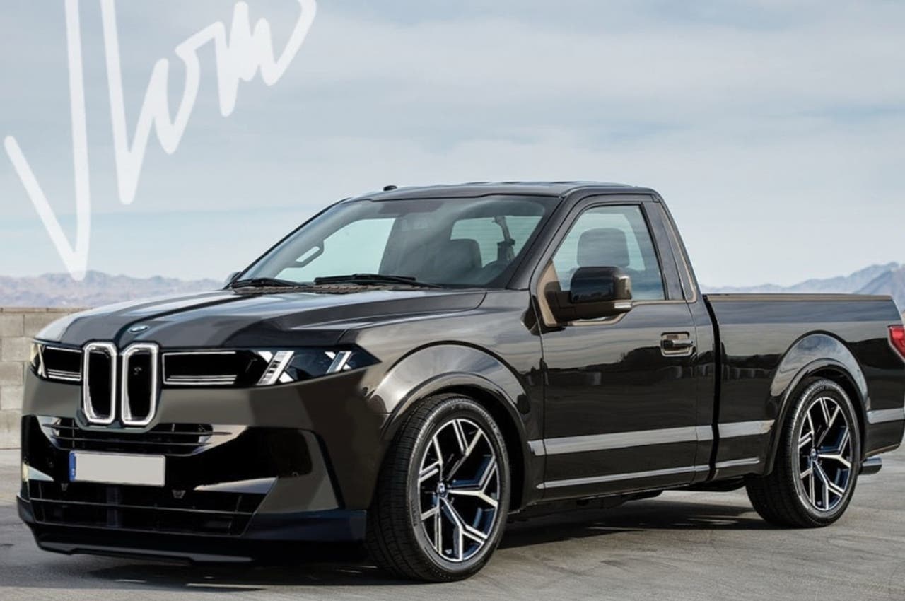 BMW pick-up render