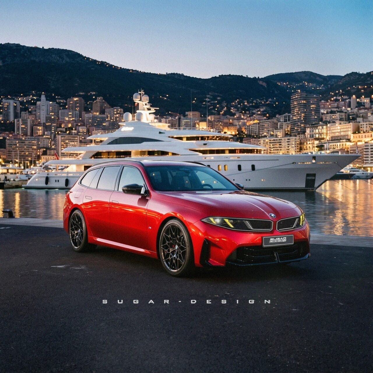 BMW Serie 3 Touring render